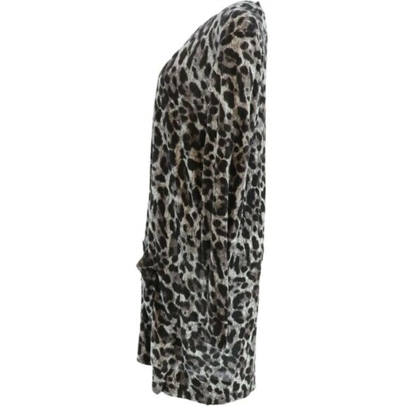 Lisa Rinna Collection Button Boyfriend Cardigan - Picture 3 of 5